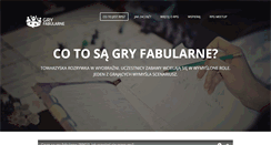 Desktop Screenshot of gryfabularne.pl